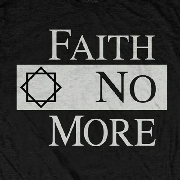 Faith No More Classic Black & White Logo Shirt - Picture 3 of 3